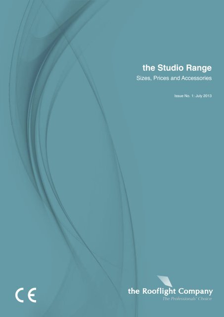 the Studio Range - The Rooflight Company