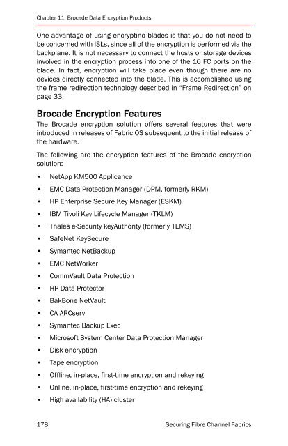 SECURING FIBRE CHANNEL FABRICS - Brocade