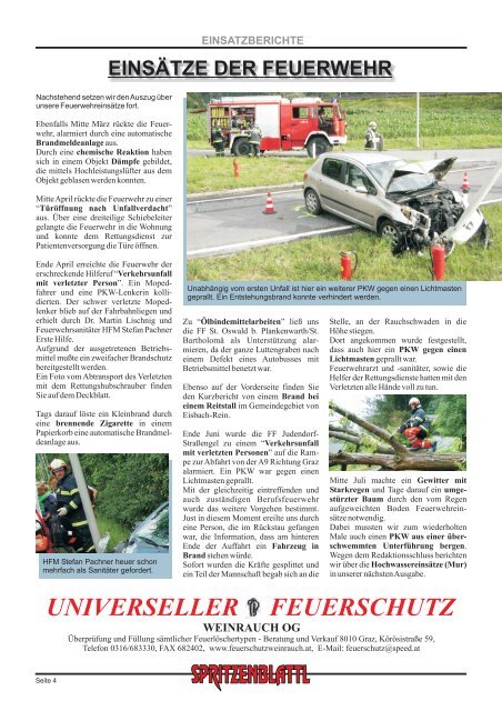 Ausgabe 1 - FF Judendorf Strassengel