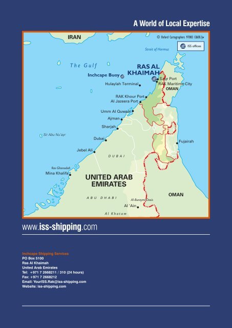 Ras Al Khaimah - Inchcape Shipping Services