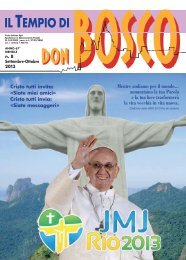 IL TEMPIO DI - Colle Don Bosco