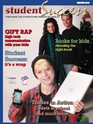 A magazine for students and parents in langley - School District #35