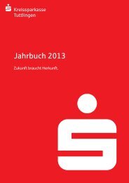 Jahrbuch 2012 - Kreissparkasse Tuttlingen