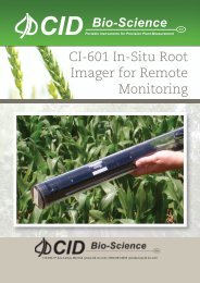 CI-601 In-Situ Root Imager for Remote Monitoring - CID, Inc.