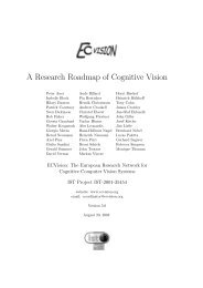 A Research Roadmap of Cognitive Vision - CiteSeerX