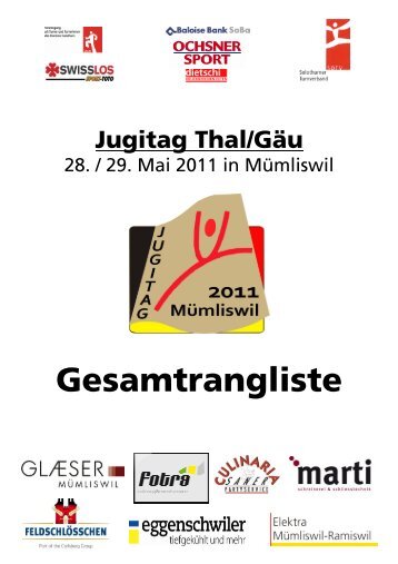 Jugitag Thal/Gäu 2011 Mümliswil - SOTV Solothurner Turnverband