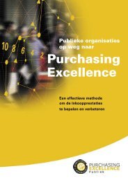 Publieke organisaties op weg naar Purchasing Excellence - Pianoo