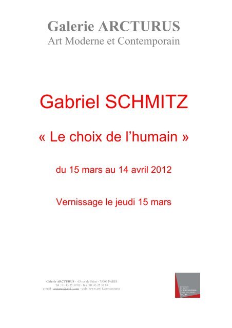 Gabriel SCHMITZ - Art11.com