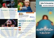 Kindertheater in den Ferien PDF  - Siegener Sommerfestival