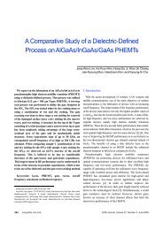 A Comparative Study of a Dielectric-Defined Process ... - ETRI Journal