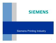 Siemens Printing Industry