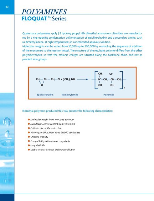 DRINKING WATER - SNF Group