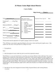 World History P.pdf - El Monte Union High School District