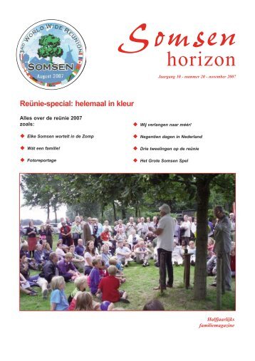 Somsen Horizon aflevering nummer 20