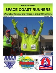 December - Space Coast Runners