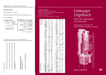 Freiburger Orgelbuch