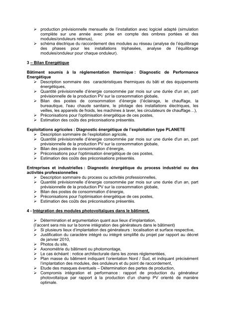 Cahier des charges pour un prÃ©-diagnostic ... - ALE-Montpellier