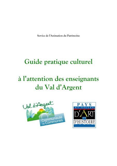 TÃ©lÃ©charger le guide culturel pour les enseignants en PDF