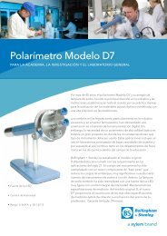 PolarÃ­metro Modelo D7 - Bellingham and Stanley