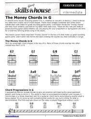 Money Chords in G - Gibson