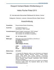 Heiko Fischer Pokal 2013 - tus Stuttgart Eissport eV