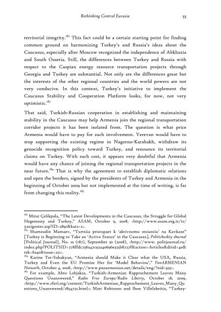 Eurasianism and the Concept of Central Caucaso-Asia