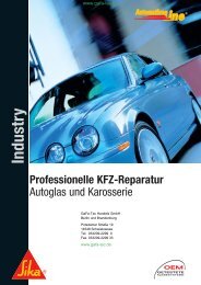 Sika Automotive - Webshop - GaFa Tec Handels GmbH