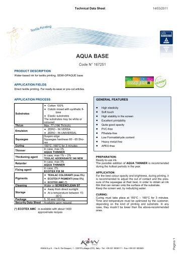 AQUA BASE