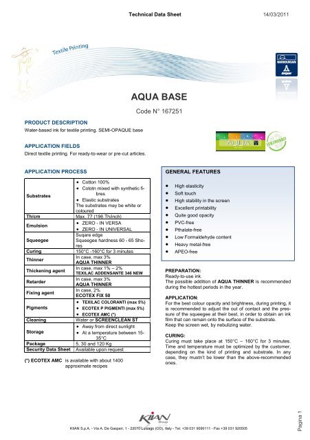 AQUA BASE