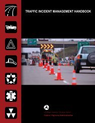 traffic incident management handbook - FHWA Operations - U.S. ...