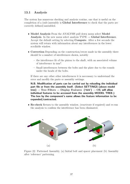 Assemblies - Worked Examples - (MDP) Project