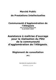 Assistance Ã  maÃ®trise d'ouvrage pour la rÃ©alisation du PDU de la ...