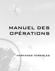 MANUEL DES OPÃRATIONS - 101e Escadron de Combat Virtuel