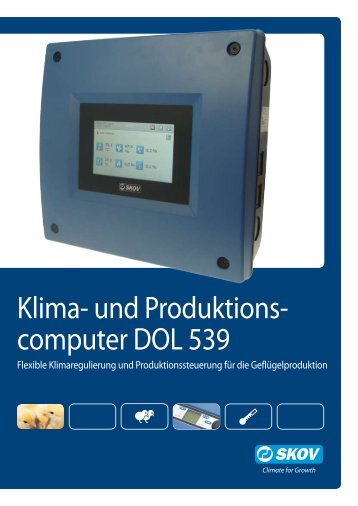 Klima- und Produktions- computer DOL 539 - Skov.com