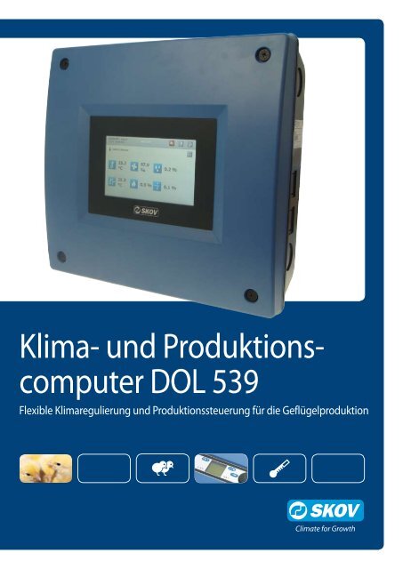 Klima- und Produktions- computer DOL 539 - Skov.com