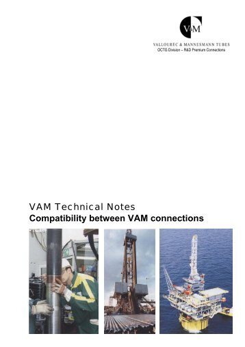 VAM Technical Notes Compatibility between VAM ... - VAM Services