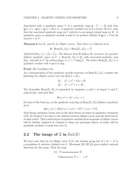 Endomorphism rings of elliptic curves over finite fields by David Kohel