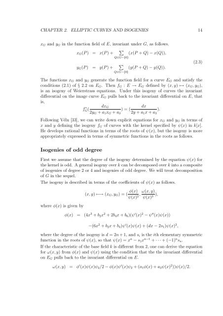 Endomorphism rings of elliptic curves over finite fields by David Kohel