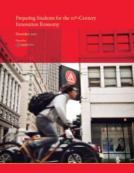 Preparing Students for the 21st-Century Innovation Economy