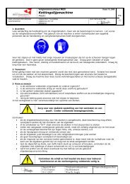 Kettingslijpmachine (PDF) - BeSWIC