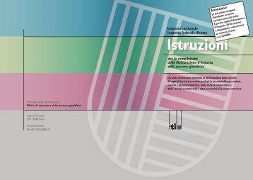 Istruzioni - Repubblica e Cantone Ticino