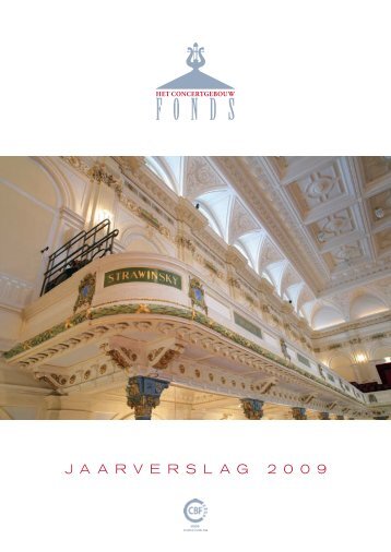 J a a r v e r s l a g 2 0 0 9 - CBF