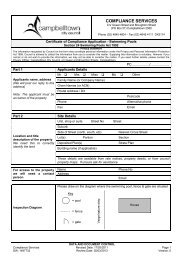 Swimming Pool Certificate of Compliance Application Form (PDF ...