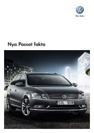 Nya Passat fakta - V.W.P.C