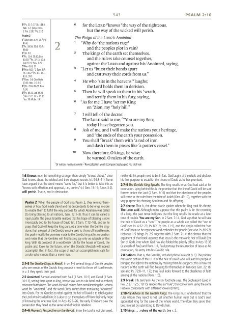 ESV Study Bible Sample (Psalms) - Monergism Books