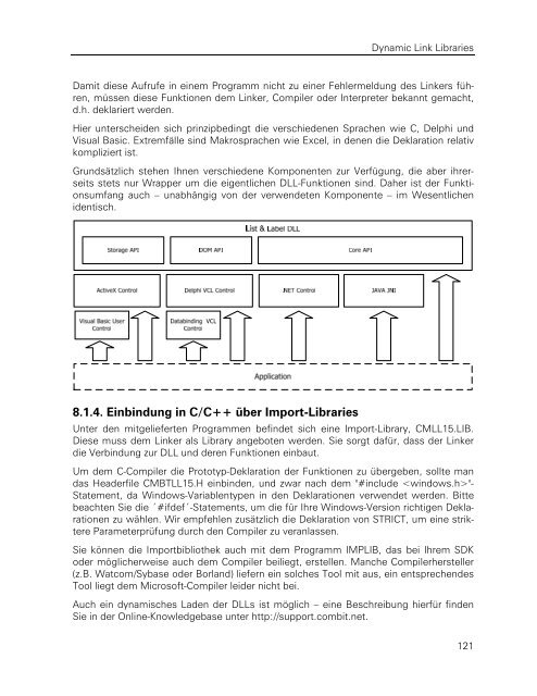 combit List & Label - Programmierer-Referenz - combit GmbH