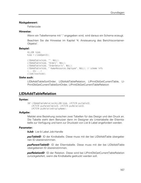 combit List & Label - Programmierer-Referenz - combit GmbH