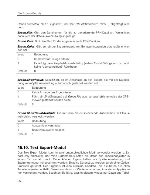 combit List & Label - Programmierer-Referenz - combit GmbH