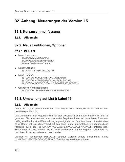 combit List & Label - Programmierer-Referenz - combit GmbH