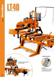 Standard Equipment - Wood-Mizer